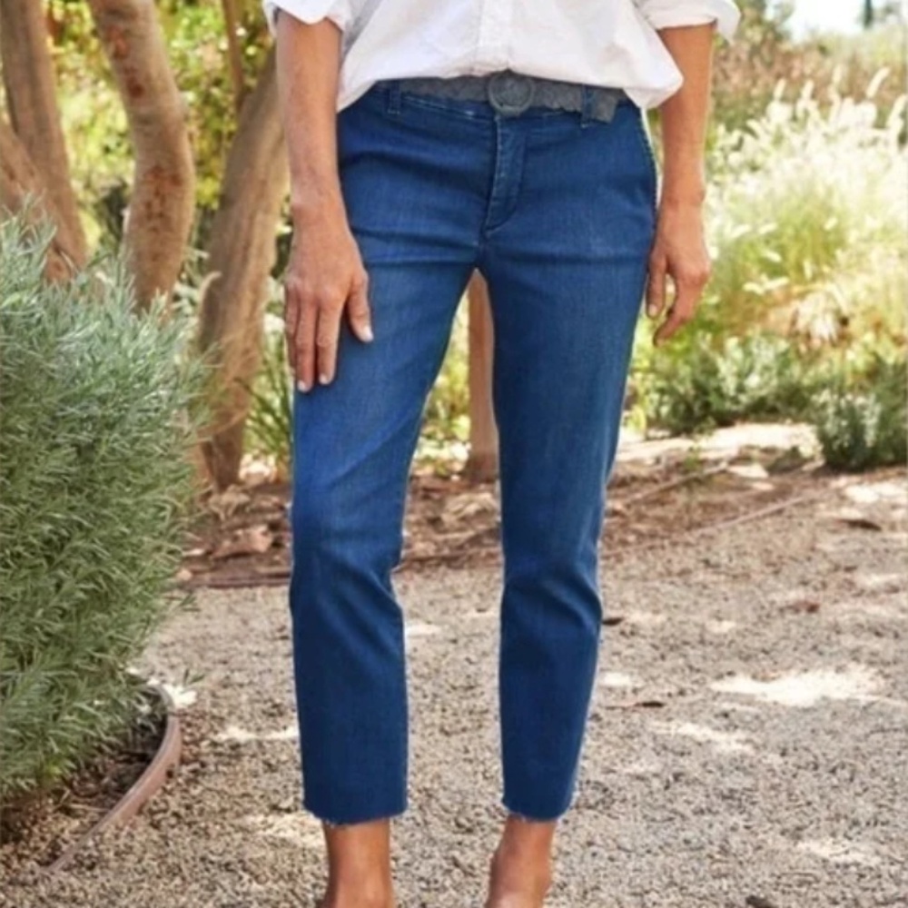 Frank & Eileen Wicklow Italian Performance Denim Jeans Size 8